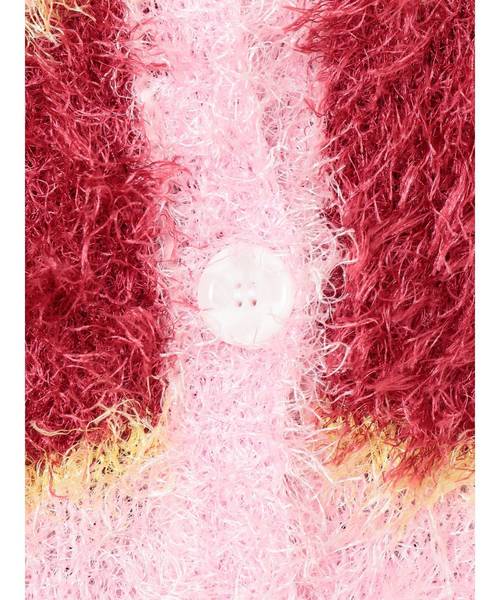 jouetie(ジュエティ)の「マルチボーダーニットカーデ(カーディガン/ボレロ・レディース・ベージュ/オフホワイト/ベビーピンク・MEDIUM)」の21枚目の写真