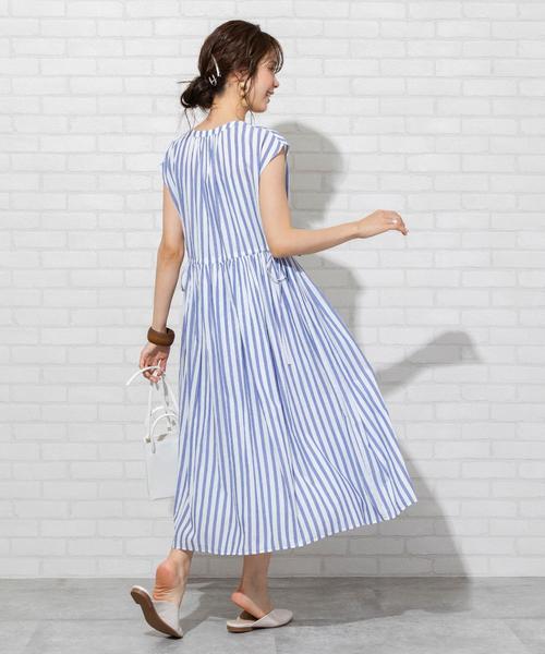 Web限定 ウエストギャザーマキシワンピース レディース Women Coen コーエン 公式ファッション通販