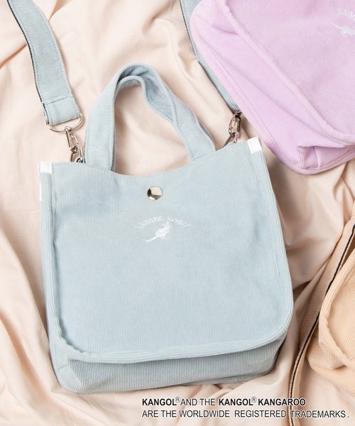 KANGOL�i�J���S�[���j�́u��WEGO/KANGOL SPORT�ʒ��R�[�f�����C�~�j�V�����_�[�o�b�O�i�V�����_�[�o�b�O�j�v�b�T�b�N�X�u���[