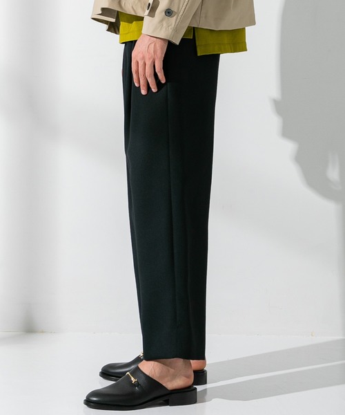 UNITED TOKYO（ユナイテッドトウキョウ）の「ジョーゼットリボーン2タックスラックス（スラックス・メンズ・カーキ/ブラック/イエロー・1/2/3）」の9枚目の写真