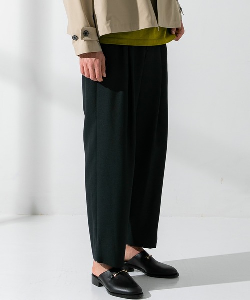 UNITED TOKYO（ユナイテッドトウキョウ）の「ジョーゼットリボーン2タックスラックス（スラックス・メンズ・カーキ/ブラック/イエロー・1/2/3）」の11枚目の写真