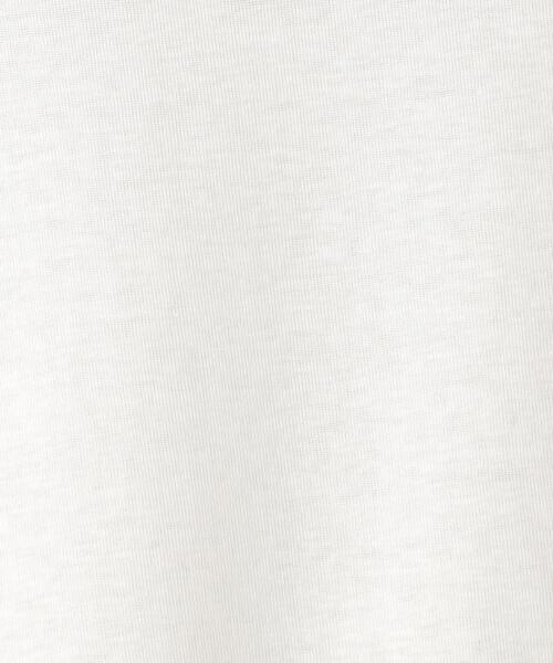 BEAUTY&YOUTH UNITED ARROWS（ビューティーアンドユースユナイテッドアローズ）の「BY コットンシアーワイドクルーネックカットソー（Tシャツ/カットソー・レディース・ホワイト/オレンジ/ネイビー/モカ/グレー・FREE）」の22枚目の写真