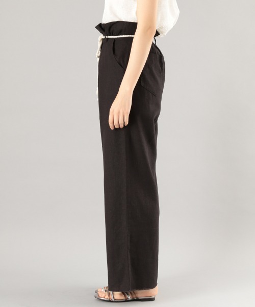 PAGEBOY（ページボーイ）の「【WEB限定アイテム】アサコンロープベルトパンツ（その他パンツ・レディース・ブラック/ベージュ/オフホワイト/パープル・FREE）」の16枚目の写真