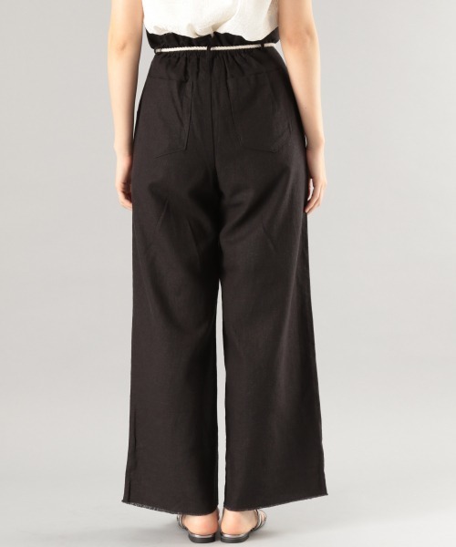 PAGEBOY（ページボーイ）の「【WEB限定アイテム】アサコンロープベルトパンツ（その他パンツ・レディース・ブラック/ベージュ/オフホワイト/パープル・FREE）」の15枚目の写真