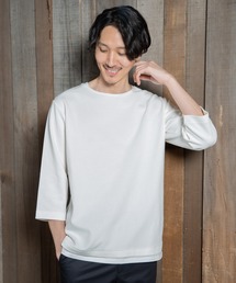 GLOBAL WORK | DRYタッチワッフルレイヤー7分袖/868176(Tシャツ/カットソー)