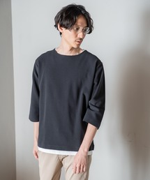 GLOBAL WORK | DRYタッチワッフルレイヤー7分袖/868176(Tシャツ/カットソー)