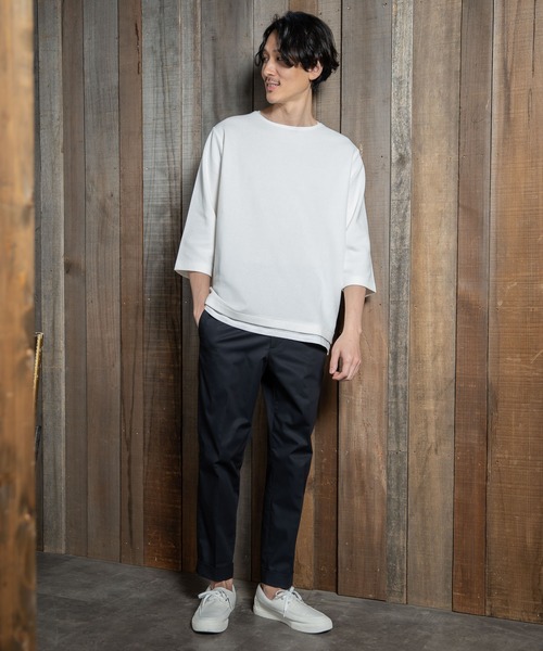 【自分だけのスタイルを】GLOGANGダブルサーマルレイヤーTシャツ GLOBAL WORK（グローバルワーク）の「DRYタッチワッフルレイヤー