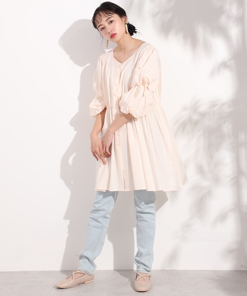 one after another NICE CLAUP（ワンアフターアナザーナイスクラップ）の「カンフーシューズ（パンプス・レディース・ベージュ系その他/グリーン系その他/ピンクゴールド・SMALL/MEDIUM/LARGE）」の5枚目の写真