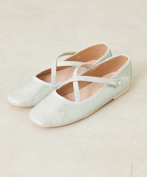 one after another NICE CLAUP（ワンアフターアナザーナイスクラップ）の「カンフーシューズ（パンプス・レディース・ベージュ系その他/グリーン系その他/ピンクゴールド・SMALL/MEDIUM/LARGE）」の13枚目の写真