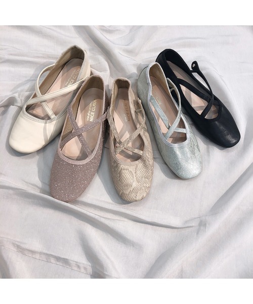 one after another NICE CLAUP（ワンアフターアナザーナイスクラップ）の「カンフーシューズ（パンプス・レディース・ベージュ系その他/グリーン系その他/ピンクゴールド・SMALL/MEDIUM/LARGE）」の15枚目の写真