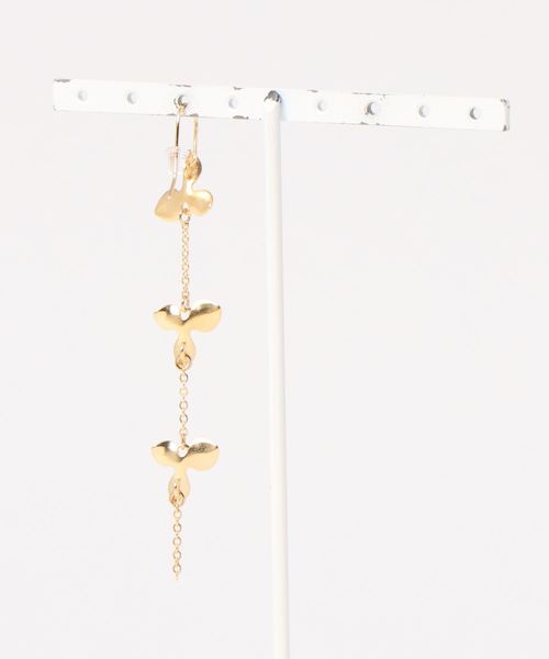 flower(フラワー)の「リトルフラワーズピアス(ピアス(片耳用)・レディース・ゴールド・FREE)」の7枚目の写真