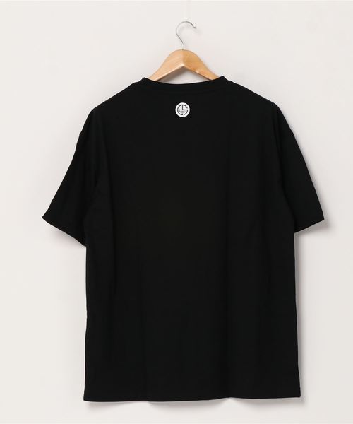 En serio TOKYO（エンソリオトーキョー）の「タワーロゴ ビッグシルエット Tシャツ【TOKYO20XX】（Tシャツ/カットソー・メンズ・ブラック/サンドベージュ/オフホワイト/スモークピンク・L/LL/S/M）」の10枚目の写真