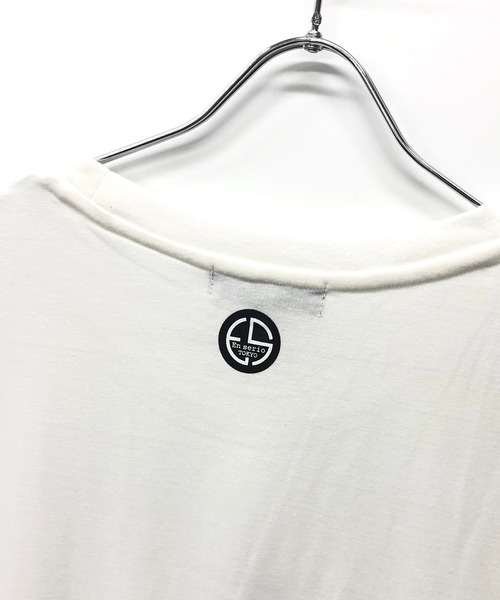 En serio TOKYO（エンソリオトーキョー）の「タワーロゴ ビッグシルエット Tシャツ【TOKYO20XX】（Tシャツ/カットソー・メンズ・ブラック/サンドベージュ/オフホワイト/スモークピンク・L/LL/S/M）」の21枚目の写真