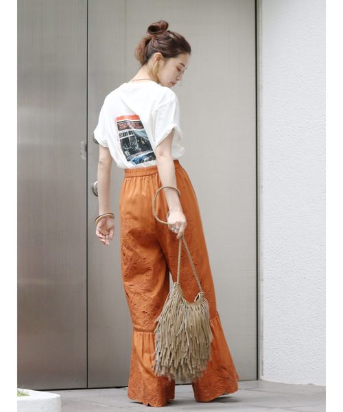 Ungrid（アングリッド）の「カラーフォトTee（Tシャツ/カットソー・レディース・パープル/オフホワイト/ブルー・FREE）」の14枚目の写真