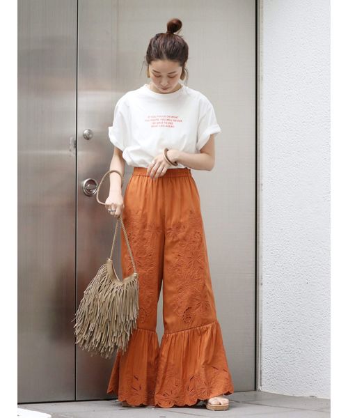 Ungrid（アングリッド）の「カラーフォトTee（Tシャツ/カットソー・レディース・パープル/オフホワイト/ブルー・FREE）」の13枚目の写真