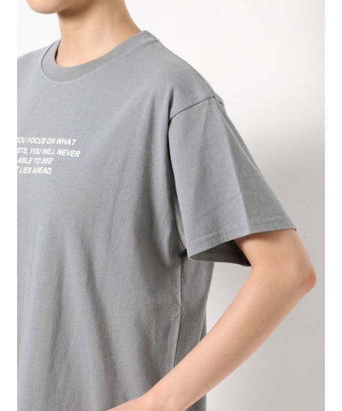 Ungrid（アングリッド）の「カラーフォトTee（Tシャツ/カットソー・レディース・パープル/オフホワイト/ブルー・FREE）」の8枚目の写真