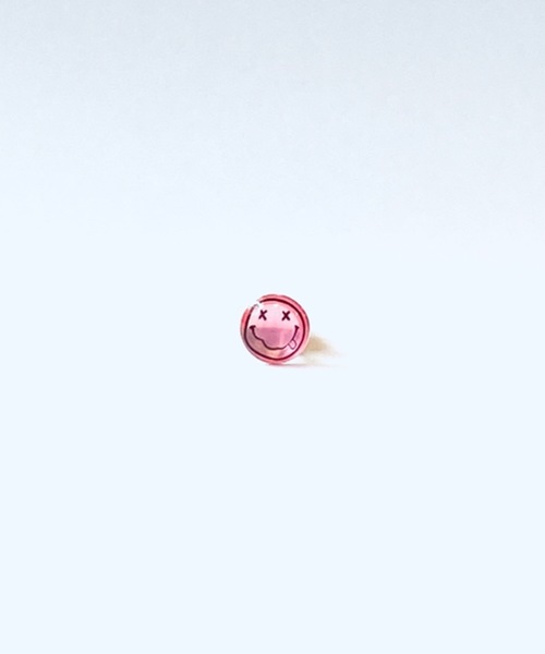 amp japan(アンプジャパン)の「【ユニセックス】TripSmilePE/トリップスマイル カラーピアス(ピアス(片耳用)・メンズ・ブラック/グリーン/ブルー/イエロー/ピンク・FREE)」の12枚目の写真