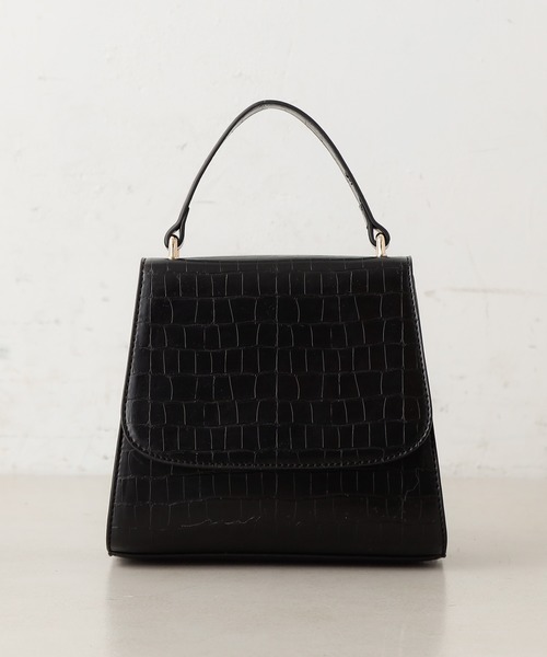 Chico（チコ）の「クロコハンドバッグ(ショルダー付き）（ハンドバッグ・レディース・ブラック/ベージュ/ブラウン・FREE）」の5枚目の写真