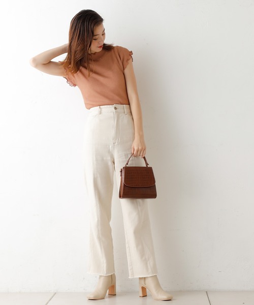 Chico（チコ）の「クロコハンドバッグ(ショルダー付き）（ハンドバッグ・レディース・ブラック/ベージュ/ブラウン・FREE）」の11枚目の写真