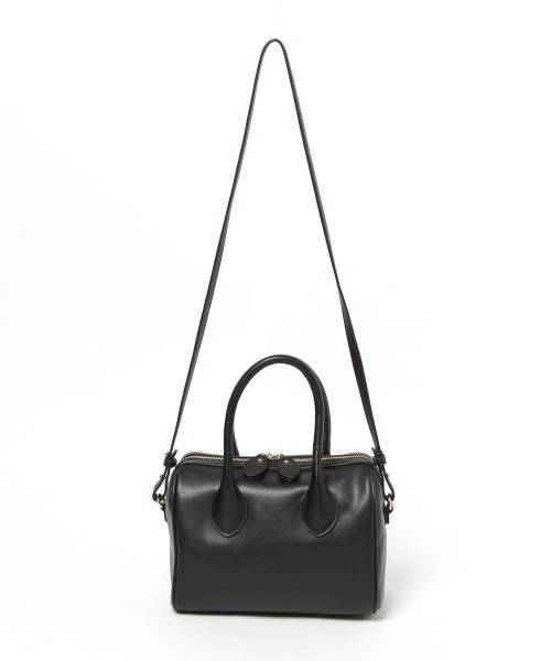 GLOBAL WORK（グローバルワーク）の「ボストンショルダーバッグ/918279（ショルダーバッグ・レディース・アイボリー/ブラック/レッド・ONE SIZE）」の7枚目の写真