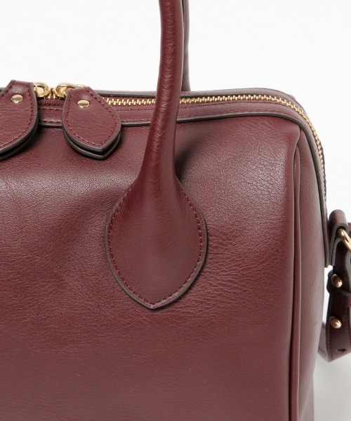 GLOBAL WORK（グローバルワーク）の「ボストンショルダーバッグ/918279（ショルダーバッグ・レディース・アイボリー/ブラック/レッド・ONE SIZE）」の10枚目の写真