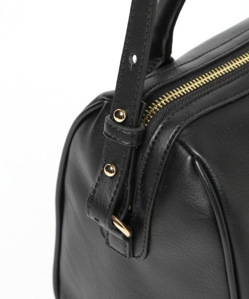 GLOBAL WORK（グローバルワーク）の「ボストンショルダーバッグ/918279（ショルダーバッグ・レディース・アイボリー/ブラック/レッド・ONE SIZE）」の12枚目の写真