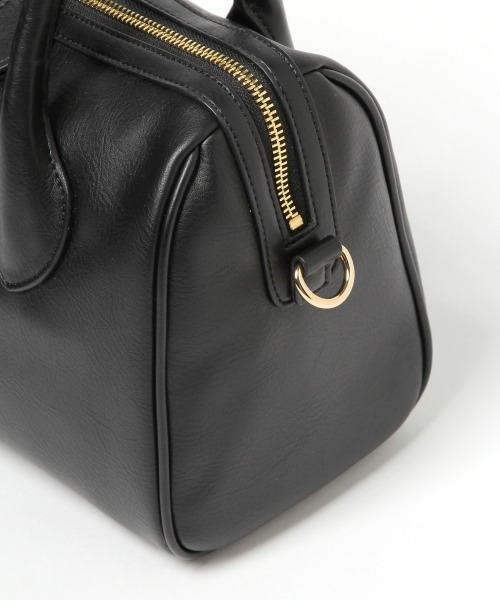 GLOBAL WORK（グローバルワーク）の「ボストンショルダーバッグ/918279（ショルダーバッグ・レディース・アイボリー/ブラック/レッド・ONE SIZE）」の13枚目の写真