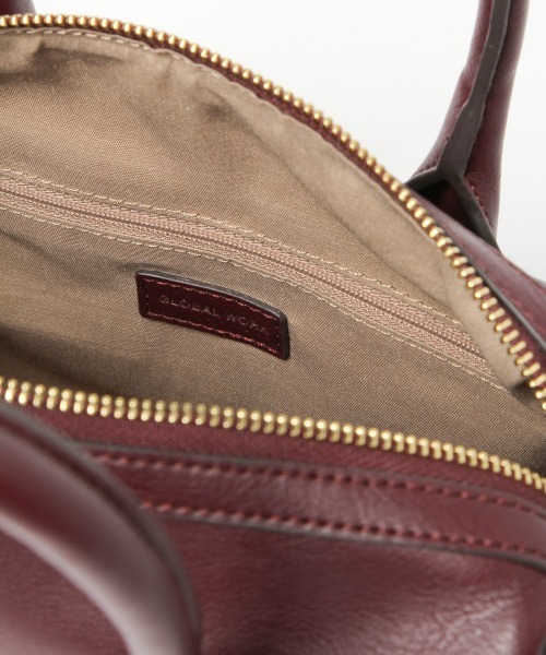 GLOBAL WORK（グローバルワーク）の「ボストンショルダーバッグ/918279（ショルダーバッグ・レディース・アイボリー/ブラック/レッド・ONE SIZE）」の17枚目の写真