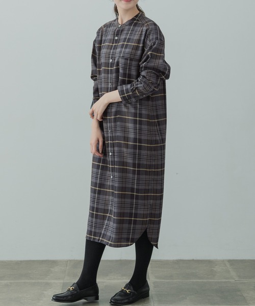 Le Glazik ルグラジック の Le Glazik P W Check Dress ワンピース Wear