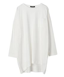 AMERICAN HOLIC | ポケット付きコクーンカットチュニック　＊●(Tシャツ/カットソー)