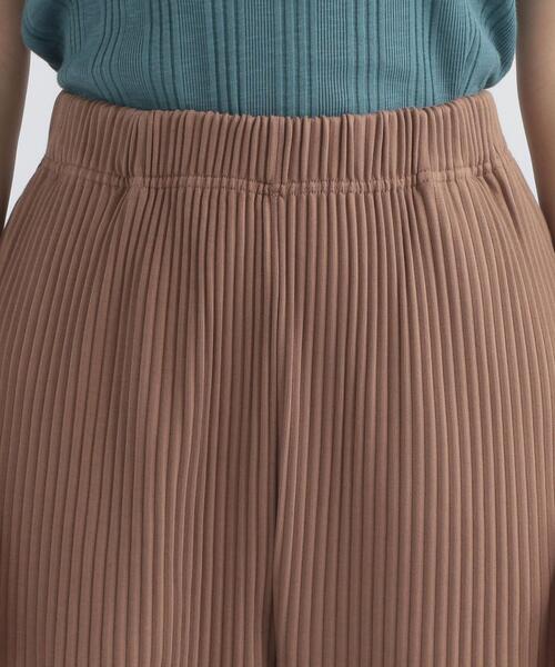 FEELING MADE（フィーリングメイド）の「FEELING MADE ストレッチリブ フレアパンツ（その他パンツ・レディース・ブラック/ケリー/ベージュ・LARGE/SMALL/MEDIUM）」の20枚目の写真