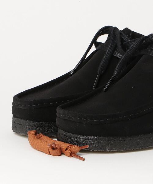 Clarks（クラークス）の「CLARKS(クラークス) Wallabee（モカシン/デッキシューズ・メンズ・ブラック・26/27/25.5/26.5/25/27.5）」の4枚目の写真