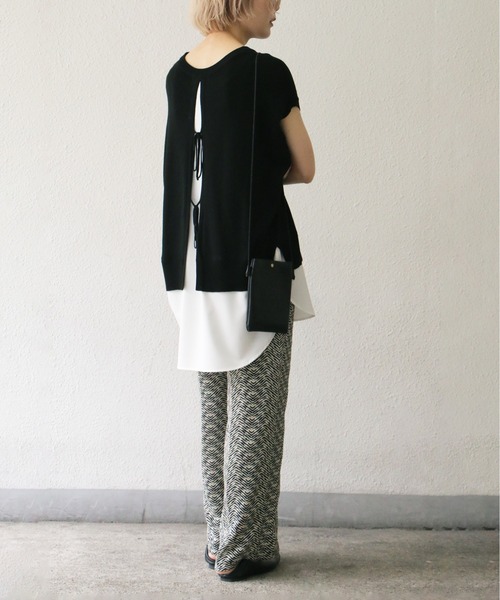 パンツ willfullychinocutoffside notch PT WILLFULLY（ウィルフリー）の「chino cut off side notch PT