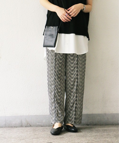 パンツ willfullychinocutoffside notch PT WILLFULLY（ウィルフリー）の「chino cut off side notch PT