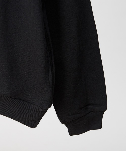 MYSELF ABAHOUSE（マイセルフアバハウス）の「【MYSELF ABAHOUSE】米綿 裏毛 ハーフジップ パーカー（パーカー・メンズ・ベージュ/ピンク/サックスブルー/ブラック・46/48）」の10枚目の写真