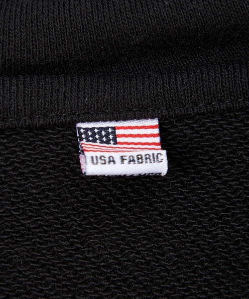 MYSELF ABAHOUSE（マイセルフアバハウス）の「【MYSELF ABAHOUSE】米綿 裏毛 ハーフジップ パーカー（パーカー・メンズ・ベージュ/ピンク/サックスブルー/ブラック・46/48）」の12枚目の写真