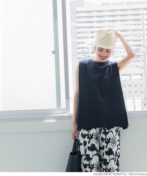 coca（coca）（コカ）の「ハンサムペーパーハット（ハット・レディース・ベージュ/ブラウン/アイボリー・ONE SIZE）」の13枚目の写真