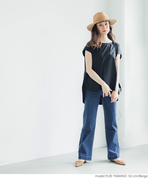 coca（coca）（コカ）の「ハンサムペーパーハット（ハット・レディース・ベージュ/ブラウン/アイボリー・ONE SIZE）」の5枚目の写真