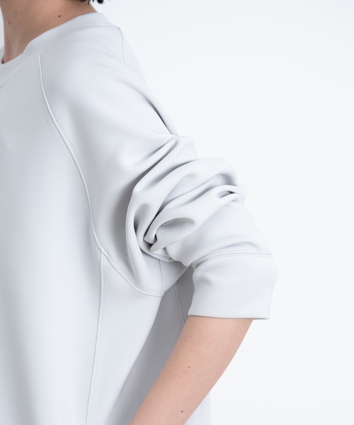 Aunt Marie's（アントマリーズ）の「ボンディングロングワンピース / Aunt Marie’ｓ（ワンピース・レディース・ライトグレー/ライトブルー/ブラック・FREE）」の19枚目の写真