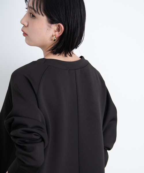 Aunt Marie's（アントマリーズ）の「ボンディングロングワンピース / Aunt Marie’ｓ（ワンピース・レディース・ライトグレー/ライトブルー/ブラック・FREE）」の21枚目の写真