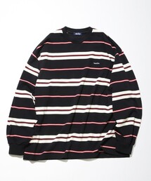 NAUTICA | NAUTICA/ノーティカ Multi Border L/S Tee/マルチボーダーロングスリーブTシャツ(Tシャツ/カットソー)