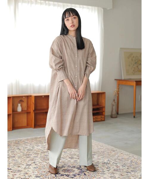 earth music&ecology(アースミュージックアンドエコロジー)の「【WEB限定】センタープレスストレートパンツ *(その他パンツ・レディース・ミント/ライトベージュ/ブルー/レッド系その他/ダークパープル/チョコ・S/M)」の21枚目の写真