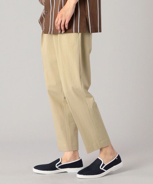 SHIPS（シップス）の「【WEB限定】SHIPS: ≪セットアップ対応≫ DEPEND TRICOT 1タック テーパード イージー パンツ（スラックス・メンズ・ブラック/カーキ/ロイヤルブルー・SMALL/MEDIUM/LARGE/X-LARGE）」の10枚目の写真