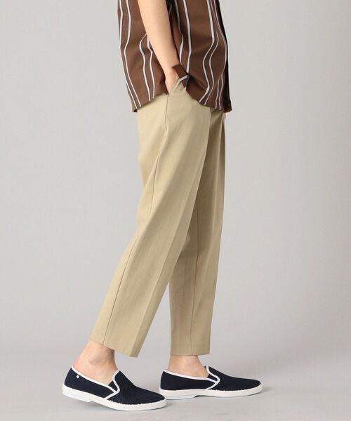 SHIPS（シップス）の「【WEB限定】SHIPS: ≪セットアップ対応≫ DEPEND TRICOT 1タック テーパード イージー パンツ（スラックス・メンズ・ブラック/カーキ/ロイヤルブルー・SMALL/MEDIUM/LARGE/X-LARGE）」の12枚目の写真