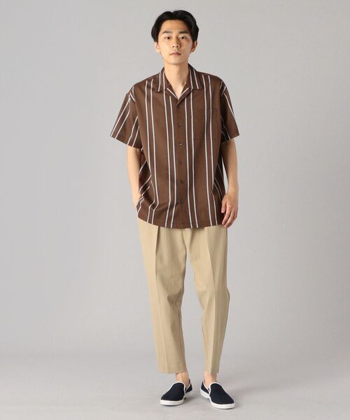 SHIPS（シップス）の「【WEB限定】SHIPS: ≪セットアップ対応≫ DEPEND TRICOT 1タック テーパード イージー パンツ（スラックス・メンズ・ブラック/カーキ/ロイヤルブルー・SMALL/MEDIUM/LARGE/X-LARGE）」の13枚目の写真
