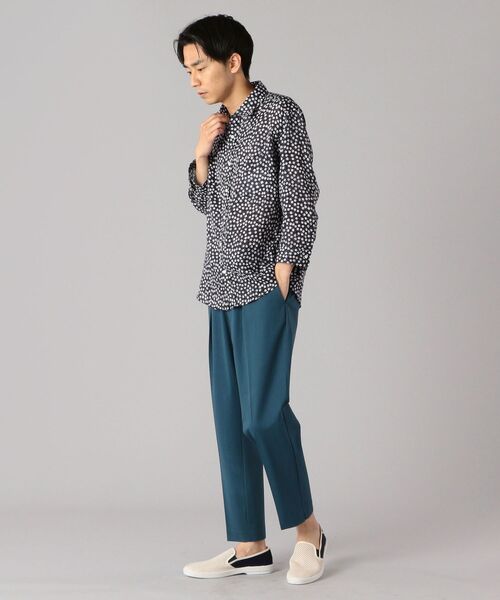 SHIPS（シップス）の「【WEB限定】SHIPS: ≪セットアップ対応≫ DEPEND TRICOT 1タック テーパード イージー パンツ（スラックス・メンズ・ブラック/カーキ/ロイヤルブルー・SMALL/MEDIUM/LARGE/X-LARGE）」の22枚目の写真