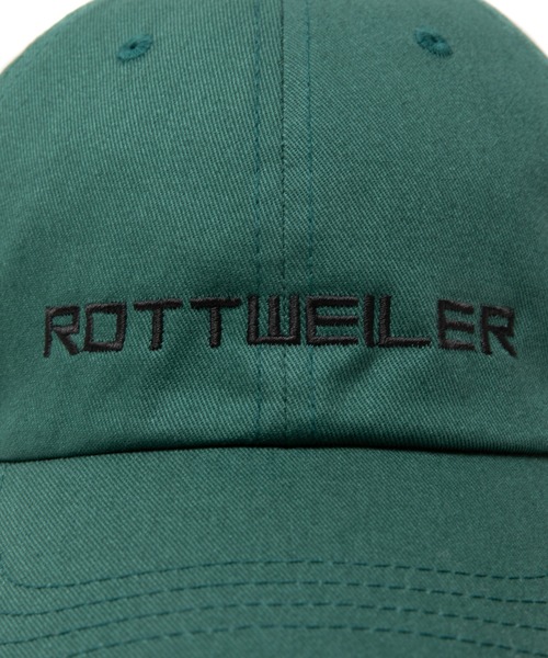 ROTTWEILER（ロットワイラー）の「R.T.W CAP（キャップ・メンズ・ブラック/ダークグリーン系・ONE SIZE）」の3枚目の写真