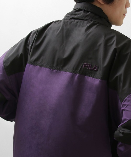 FILA（フィラ）の「【FILA】 古着風ヴィンテージ切替刺繍