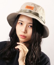 UNIVERSAL OVERALL（ユニバーサルオーバーオール）の「UNIVERSAL OVERALL バックサテン サファリ ハット アドベンチャー ハット帽子 男女兼用（ハット・メンズ）」