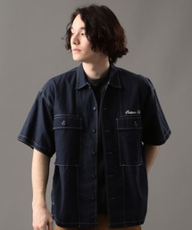 AVIREX | リネン コットン タイプ M-43 シャツ/SS LINEN COTTON TYPE M-43 SHIRT/AVIREX/アヴィレックス(シャツ/ブラウス)